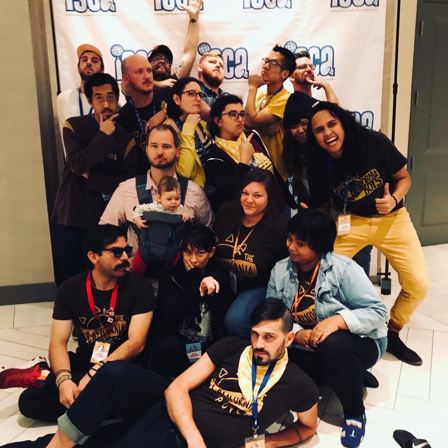 A group photo of The California Boys